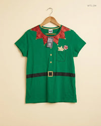 GEORGE (WTS-294) Green Womens Tshirt