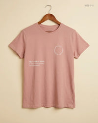 PRIMARK (WTS-310) Peach Womens Tshirt