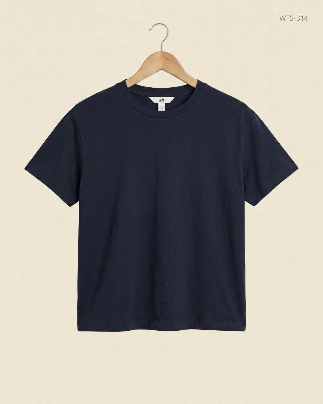 H&M (WTS-314) Black Womens Tshirt