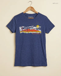 AEROPOSTALE (WTS-317) Navy Blue Womens Tshirt