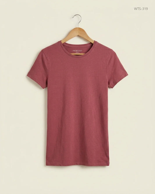 Premium Condition Womens Tshirts | Preloved Primark | Brown Cotton | Thrift Shop for Womens Lahore Pakistan | OTS