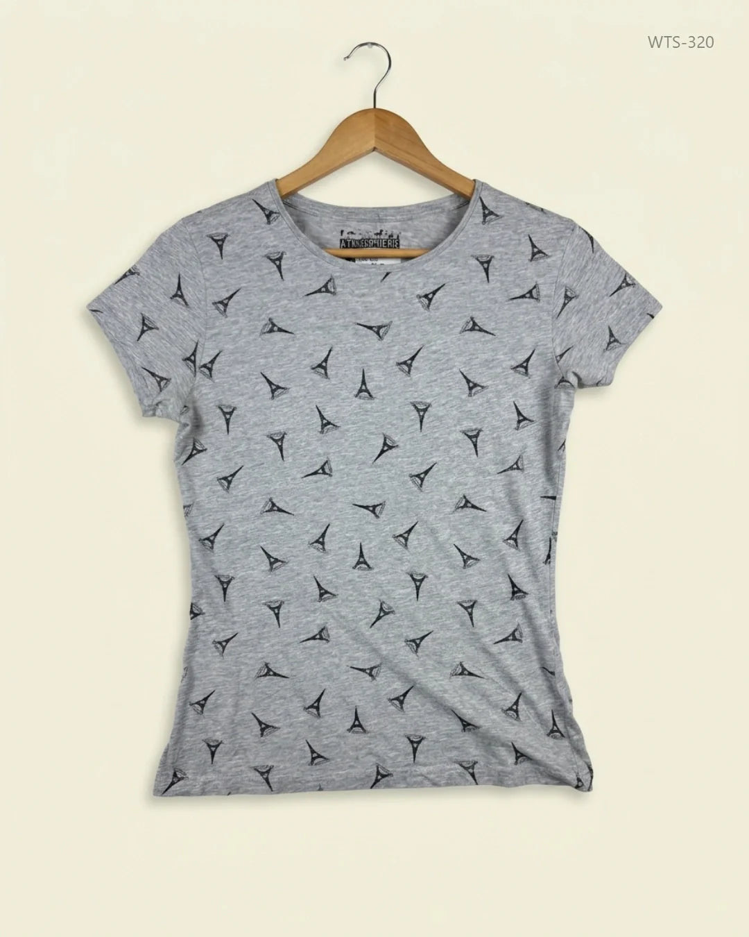ATMOSPHERE (WTS-320) Grey Womens Tshirt