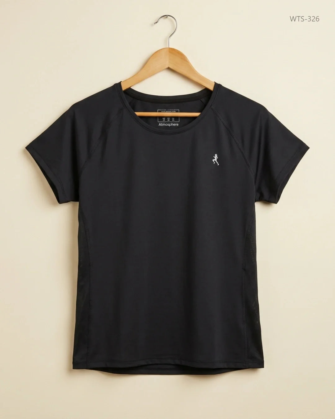 ATMOSPHERE (WTS-326) Black Womens Tshirt