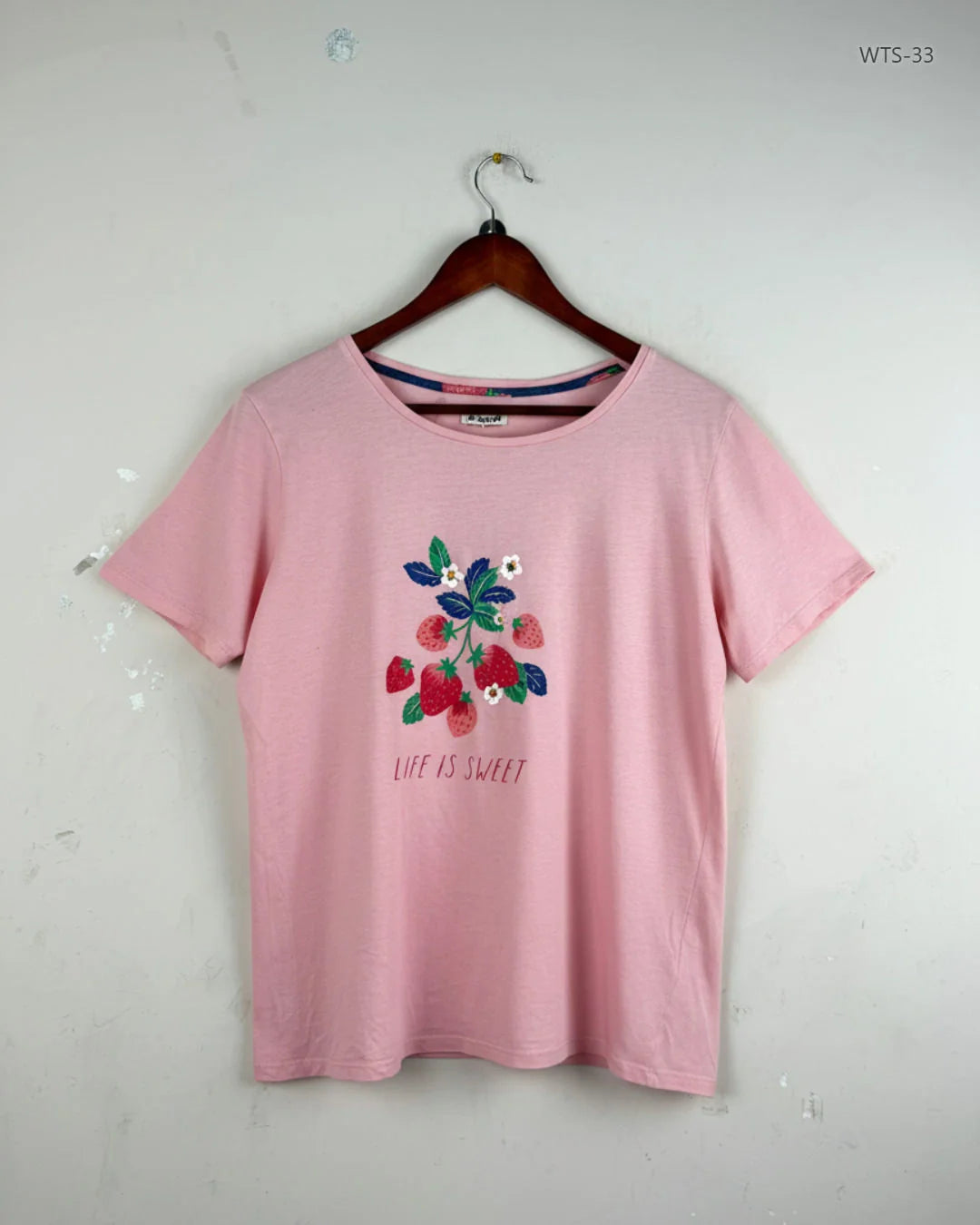 Premium Condition Womens Tshirts | Preloved AVON | Pink Cotton | Thrift Shop for Women Islamabad Pakistan | OTS
