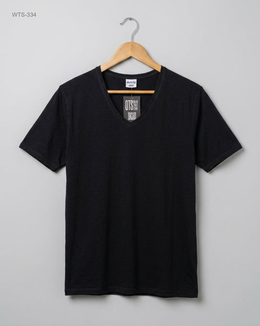 UK Imported secondhand Womens Tshirts - CUT LABEL brand, Black Cotton, Premium condition, for Womens - Online Thrift Store Karachi Pakistan