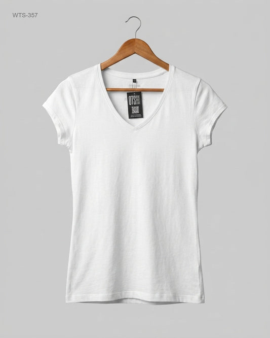 Excellent Condition Womens Tshirts | Preloved BASICS | OffWhite Cotton | Thrift Shop for Womens Islamabad Pakistan | OTS