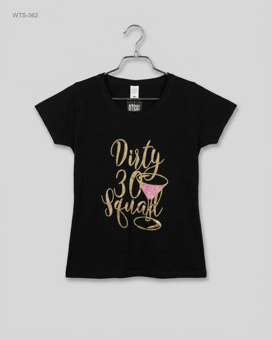 Shop Premium Womens Tshirts by FRUIT OF THE LOOM | Preloved Branded Clothes | Black Cotton | Womens | OTS Thrift Store Islamabad Pakistan