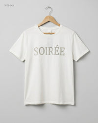 H&M (WTS-363) Embellished Graphic T-Shirt