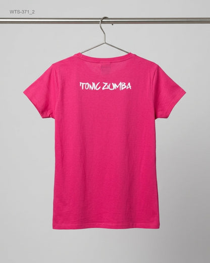 Preloved Womens Tshirts by FRUIT OF THE LOOM in Pink Cotton for Womens - Premium Condition | OTS Pakistan (WTS-371)