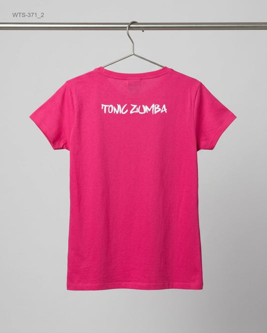 Preloved Womens Tshirts by FRUIT OF THE LOOM in Pink Cotton for Womens - Premium Condition | OTS Pakistan (WTS-371)