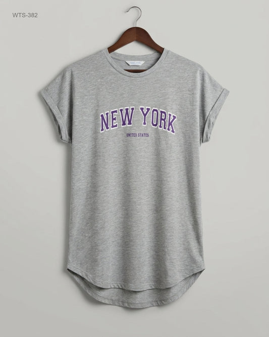 Preloved Premium Womens Tshirts by Primark, Gray Polyester for Womens - OTS Thrift Shop Peshawar Pakistan