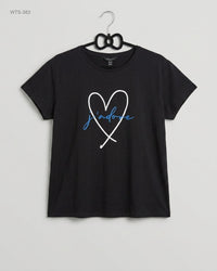 New Look (WTS-383) Graphic Jersey T-Shirt