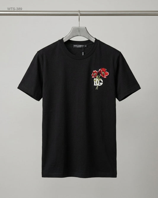Shop Premium Womens Tshirts by Dolce & Gabbana | Preloved Branded Clothes | Black Cotton | Womens | OTS Thrift Store Karachi Pakistan