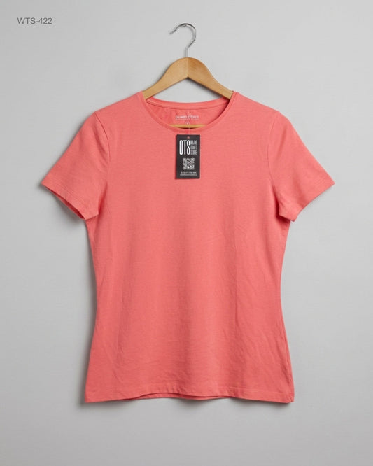 Womens Tshirts | DUNNES STORES | Preloved Branded | Pink Cotton | Premium | OTS Thrift Store Peshawar Pakistan