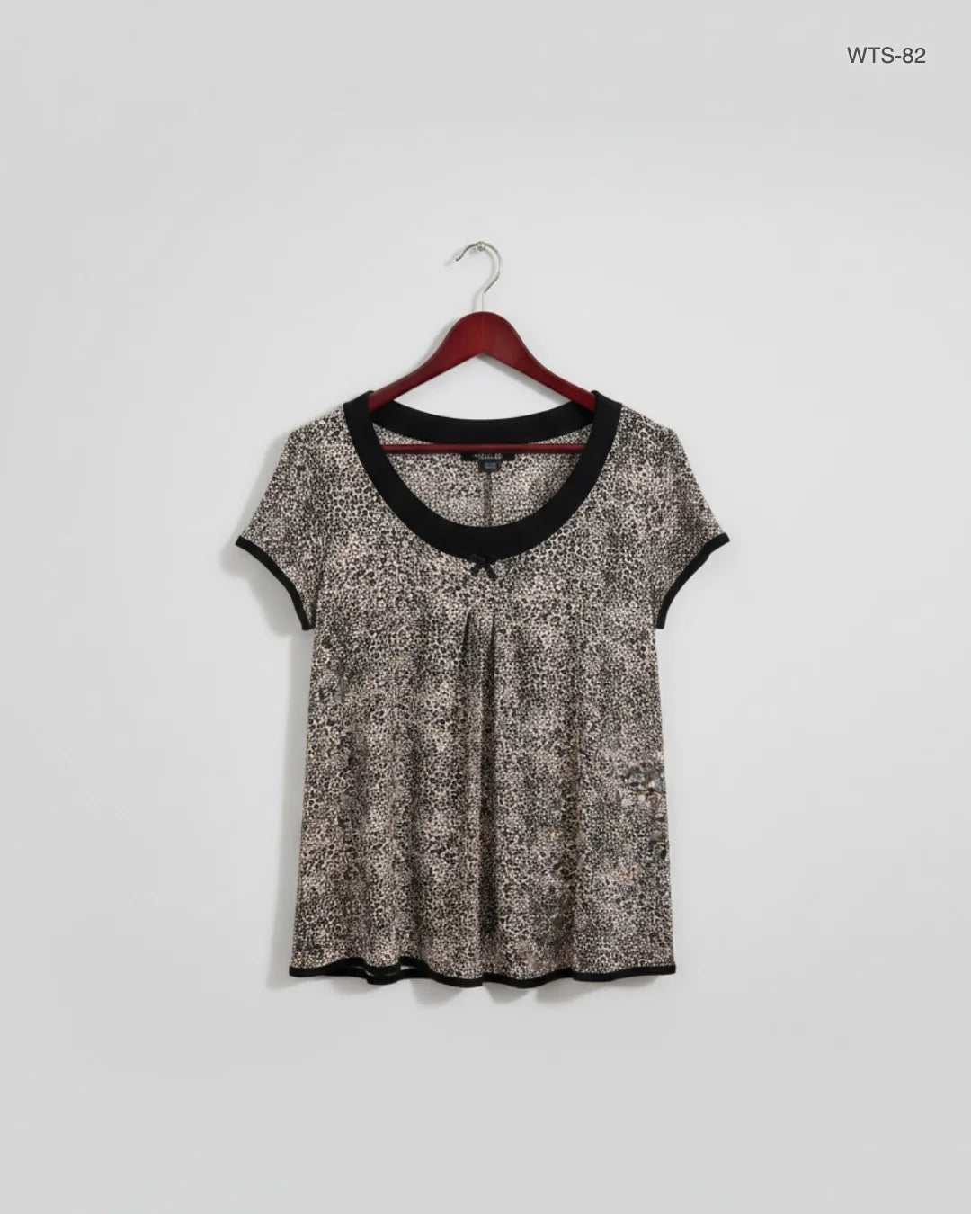 REVA ROFE Black & Beige Womens Tshirts (WTS-82)