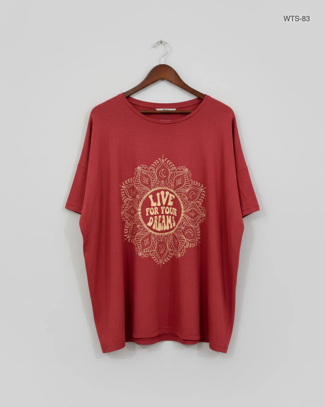 TU Maroon Womens Tshirts (WTS-83)