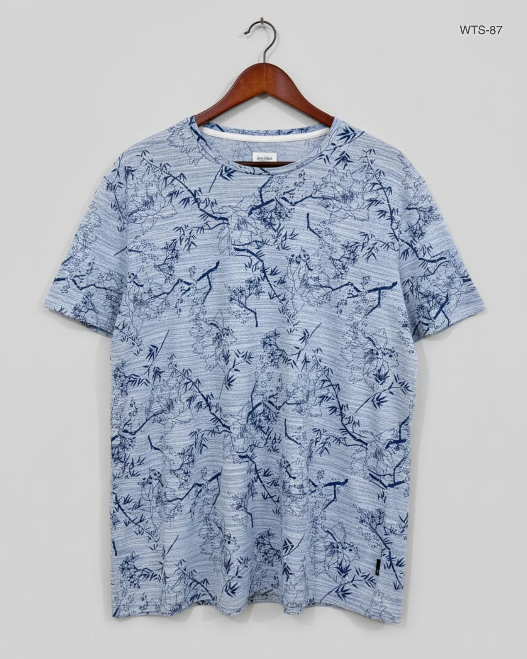 UK Imported secondhand Womens Tshirts - BURTON MENSWARE brand, White & Blue Cotton, Premium condition, for Women - Online Thrift Store Karachi Pakistan