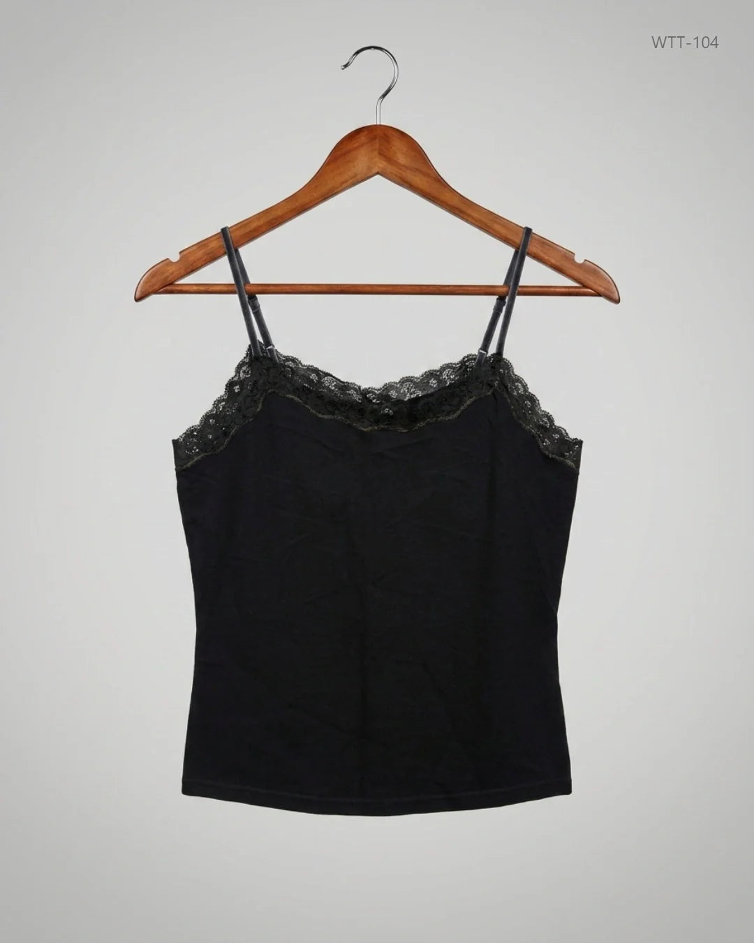 Secondhand Branded Womens Tank Top by STREET ONE, Black Cotton fabric, Premium condition, for Womens - Online Thrift Shop Islamabad Pakistan