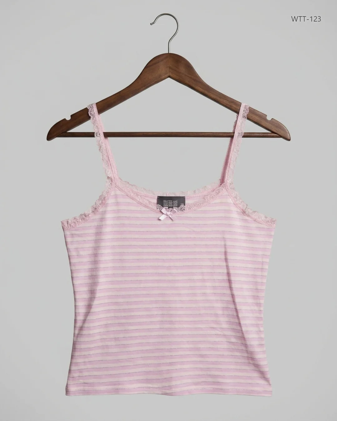 Shop Premium Womens Tank Top by Cut Label | Preloved Branded Clothes | Pink Cotton | Womens | OTS Thrift Store Islamabad Pakistan
