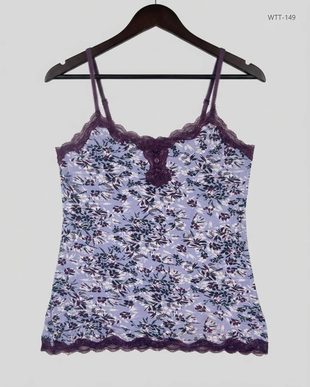 LOVE TO LOUNGE (WTT-149) Purple Womens Tank Top