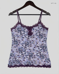 LOVE TO LOUNGE (WTT-149) Purple Womens Tank Top
