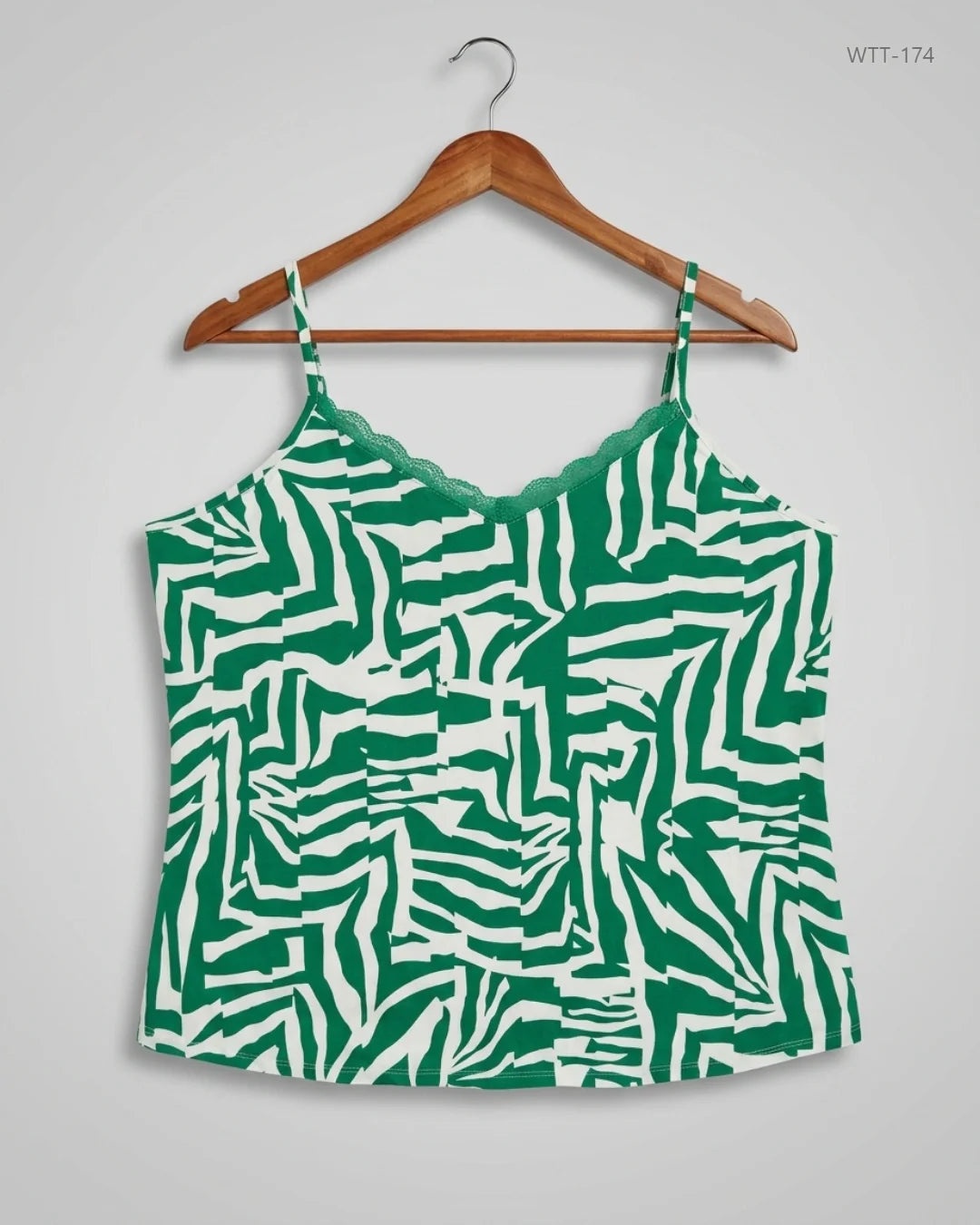 Shop Premium Womens Tank Top by Primark | Preloved Branded Clothes | Green Polyester | Womens | OTS Thrift Store Karachi Pakistan