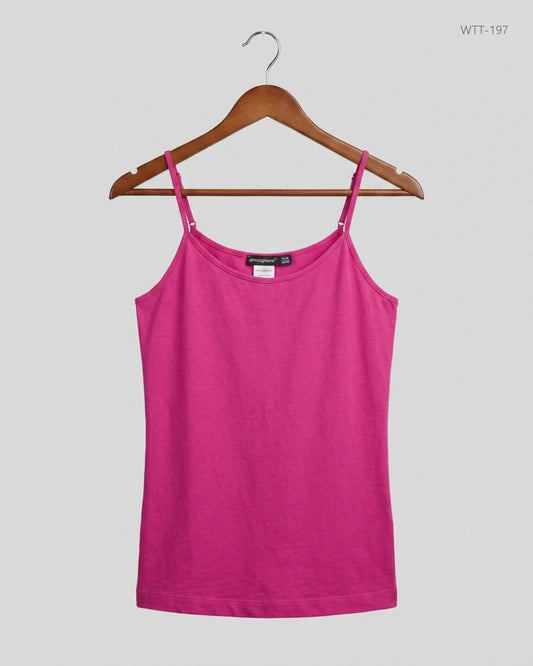Secondhand Branded Womens Tank Top by Atmosphere, Purple Polyester fabric, Premium condition, for Womens - Online Thrift Shop Islamabad Pakistan