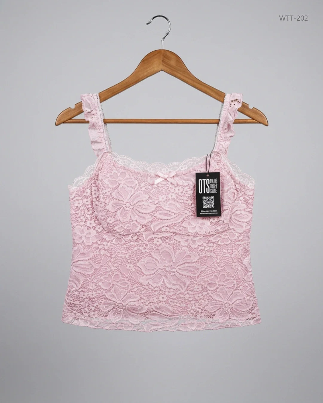 Secondhand Branded Womens Tank Top by Unknown, Pink Polyester fabric, Premium condition, for Womens - Online Thrift Shop Karachi Pakistan