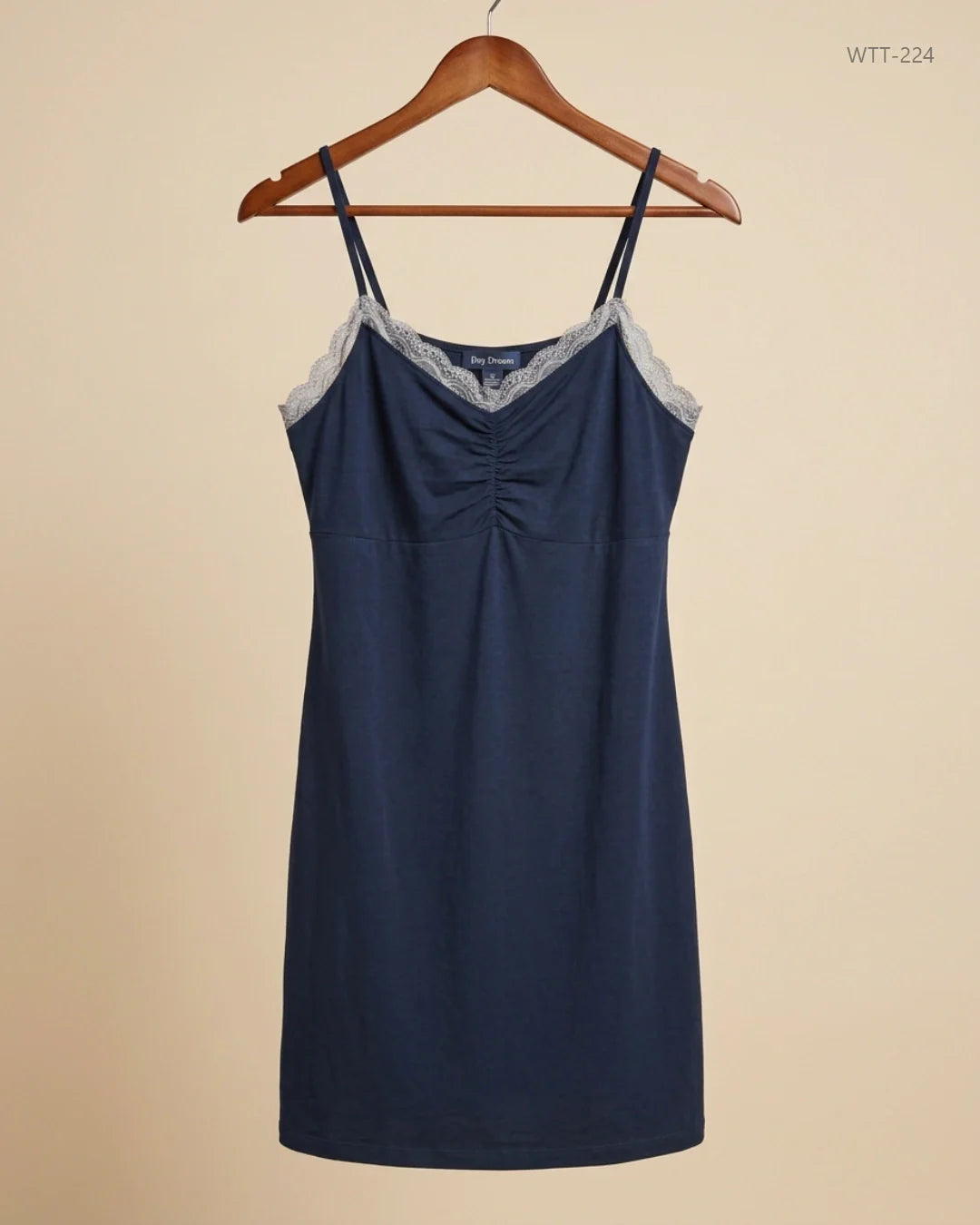 DAY DREAM (WTT-224) Navy Blue Womens Tank Top