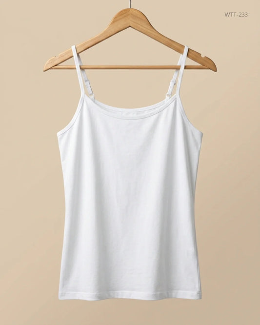 UK Imported secondhand Womens Tank Top - Primark brand, White cotton, Premium condition, for Womens - Online Thrift Store Karachi Pakistan