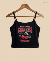 SHEIN (WTT-244) Black Womens Tank Top