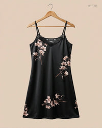 CUT LABEL (WTT-251) Black Womens Tank Top