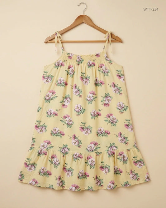 Preloved Premium Womens Tank Top by Day Dream, Yellow Viscose for Womens - OTS Thrift Shop Lahore Pakistan