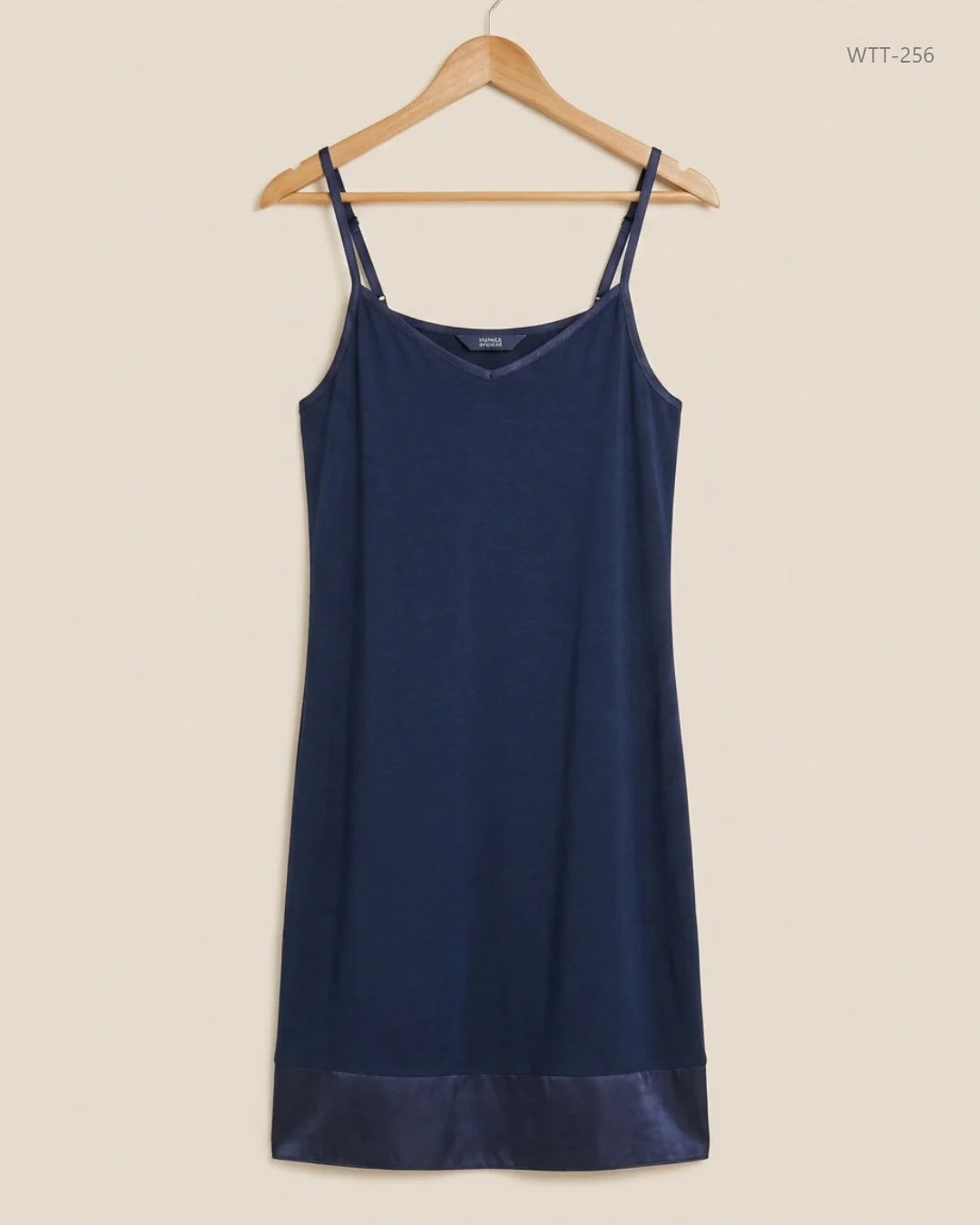 MARKS & SPENCER (WTT-256) Navy Blue Womens Tank Top