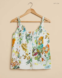 ZARA (WTT-258) Multi Color Womens Tank Top