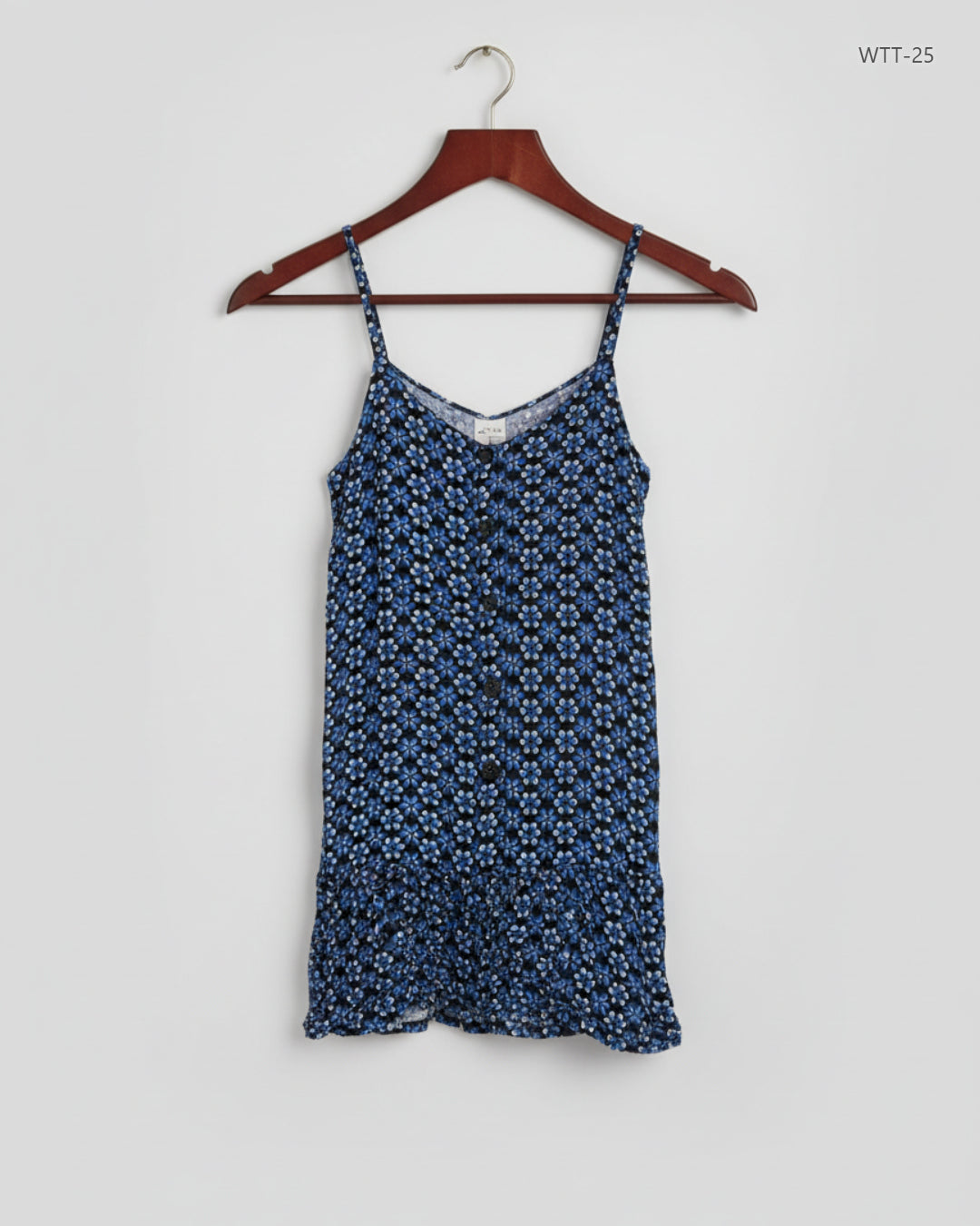 PRIMARK Navy Blue Women's Tank Top (WTT-25)