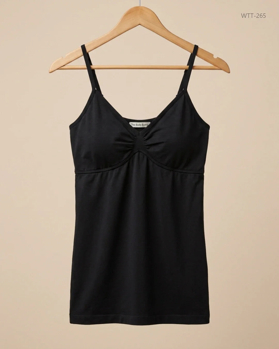 THE BODY BUMP (WTT-265) Black Womens Tank Top