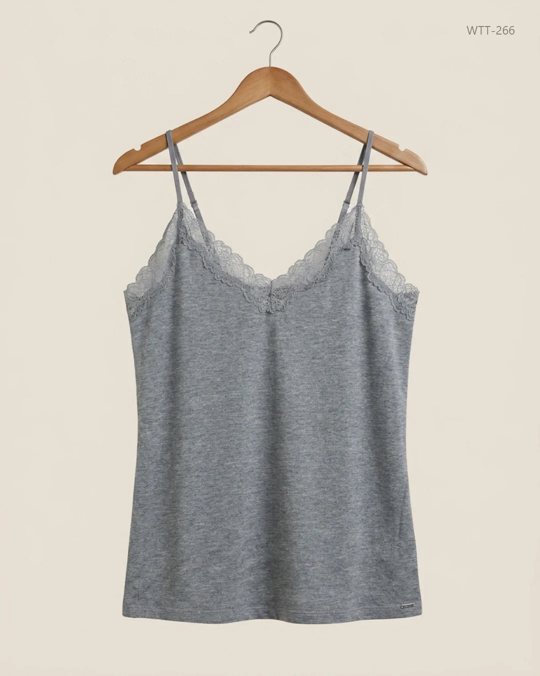 Shop Premium Womens Tank Top by Autograph | Preloved Branded Clothes | Grey Modal | Womens | OTS Thrift Store Islamabad Pakistan