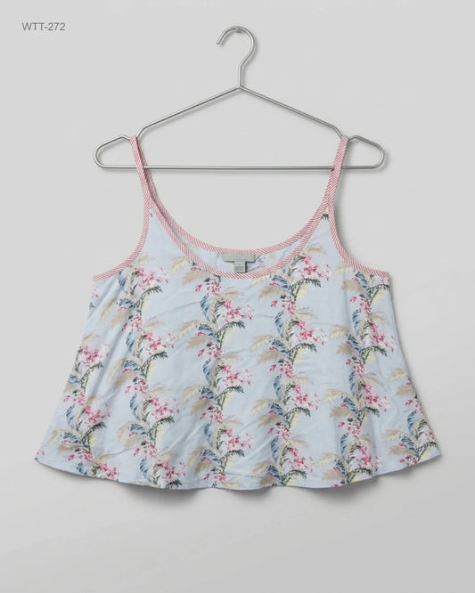 UK Imported secondhand Womens Tank Top - Topshop brand, Multi Viscose, Premium condition, for Womens - Online Thrift Store Lahore Pakistan