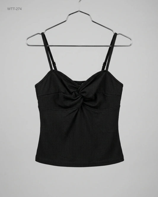 UK Imported secondhand Womens Tank Top - Shein brand, Black Polyester, Premium condition, for Womens - Online Thrift Store Lahore Pakistan