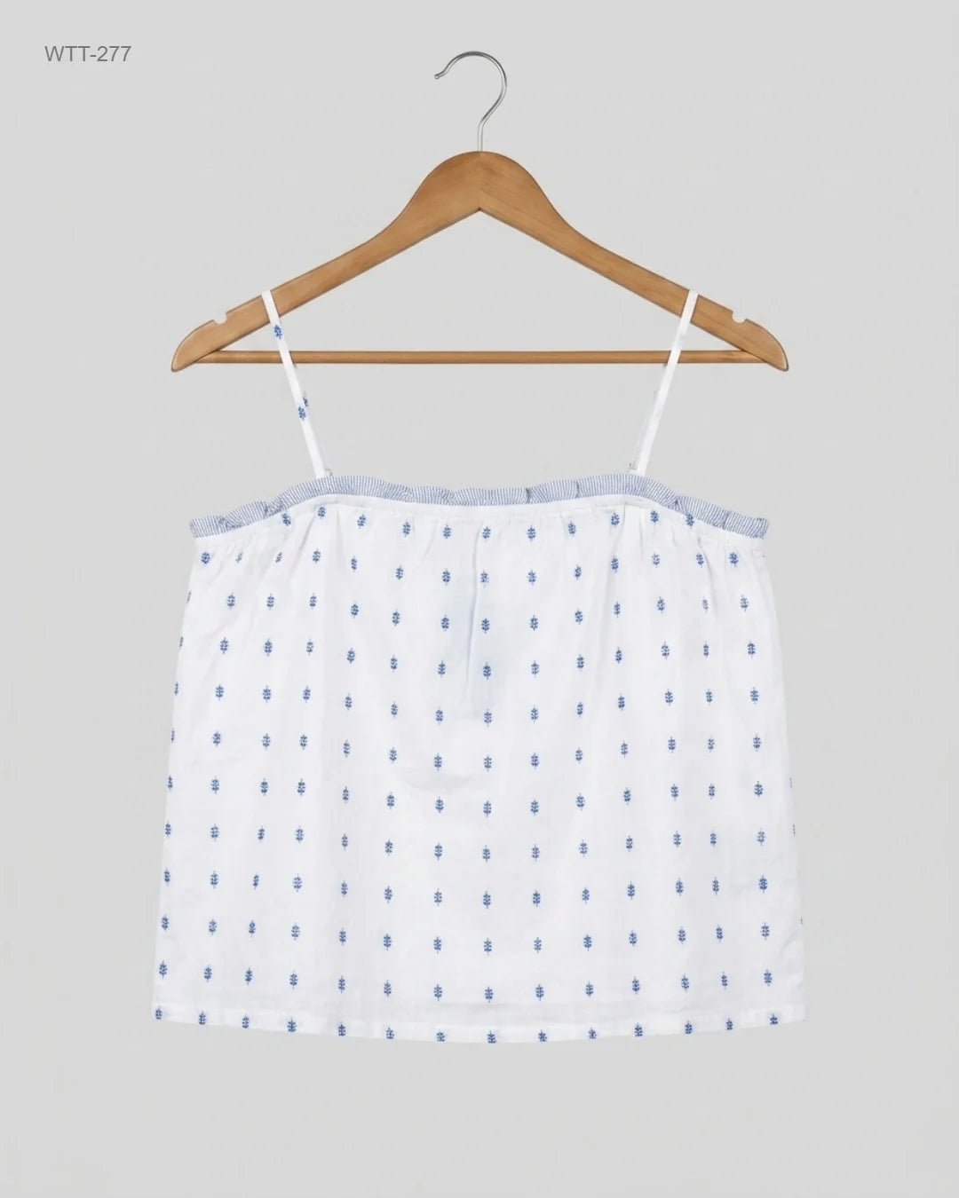 Shop Premium Womens Tank Top by THE LITTLE WHITE COMPANY | Preloved Branded Clothes | White Cotton | Womens | OTS Thrift Store Islamabad Pakistan