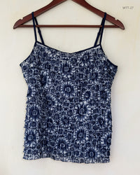 PER UNA Blue Women's Tank Top (WTT-27)