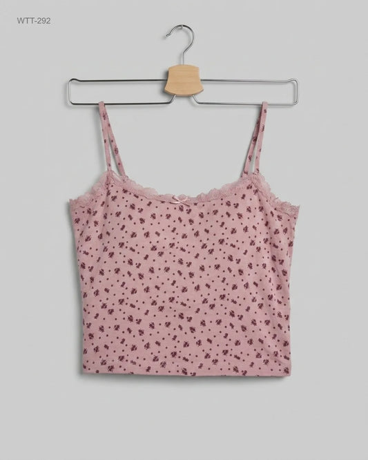 UK Imported secondhand Womens Tank Top - Primark brand, Pink Viscose, Premium condition, for Womens - Online Thrift Store Peshawar Pakistan