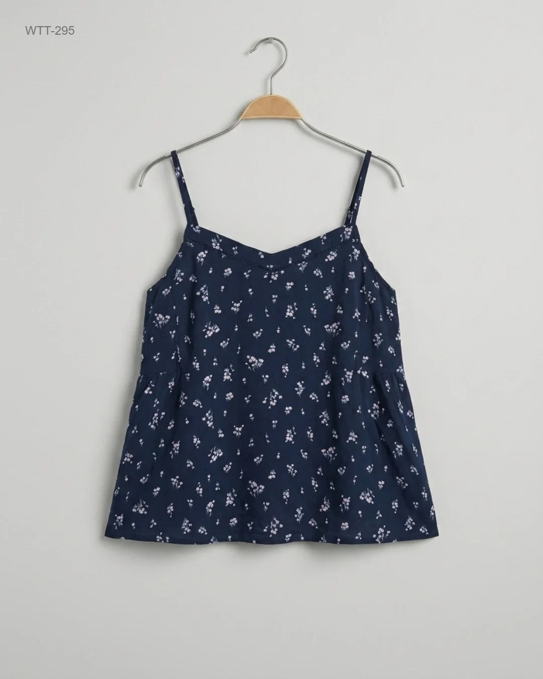 Shop Premium Womens Tank Top by Marks & Spencer | Preloved Branded Clothes | Blue Viscose | Womens | OTS Thrift Store Islamabad Pakistan