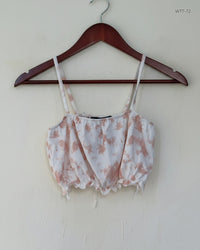 PRIMARK Off White Women's Tank Top (WTT-72)