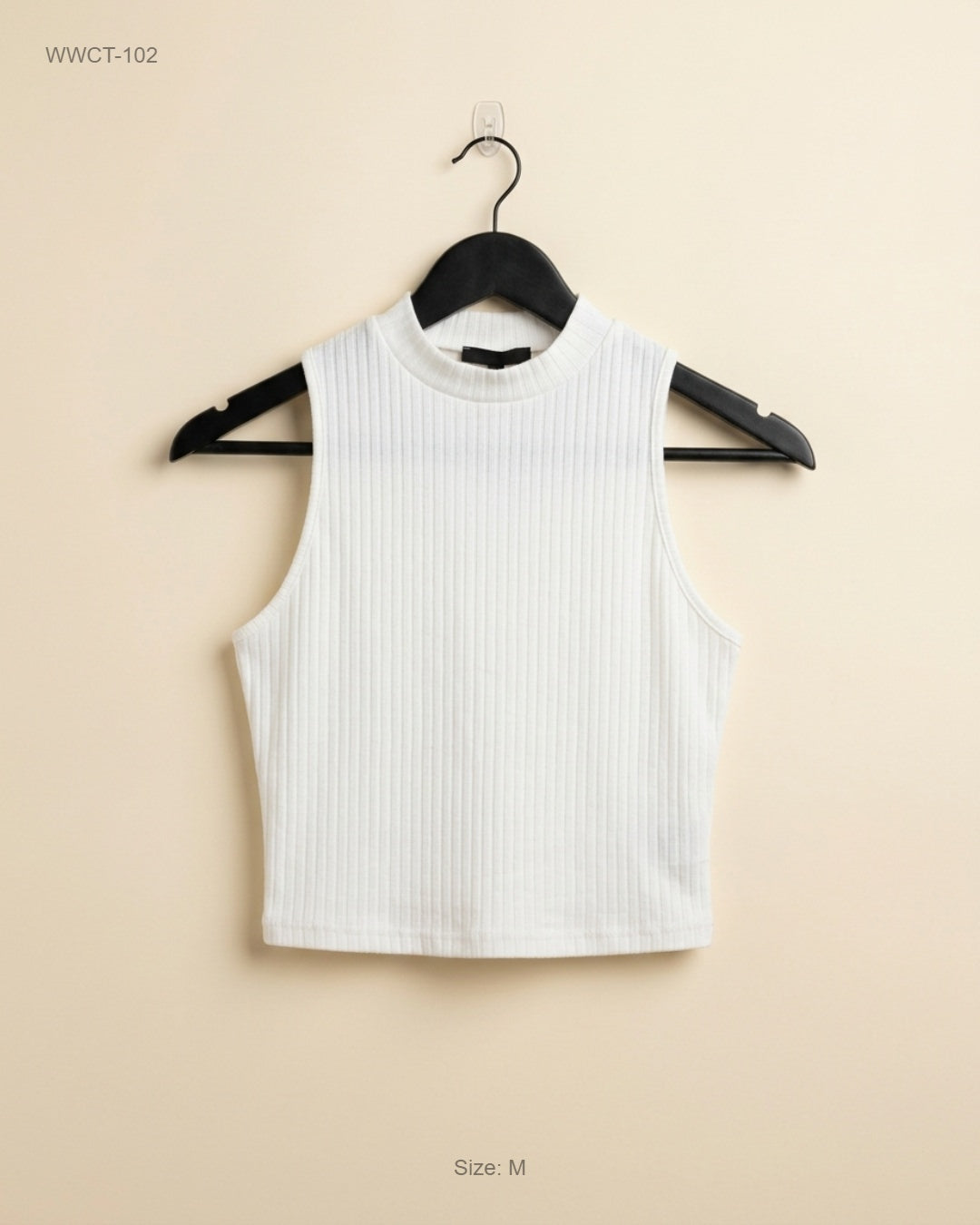 UK Imported secondhand Women Winter Crop Tops - SHEIN brand, White Viscose, Premium condition, for Women - Online Thrift Store Karachi Pakistan