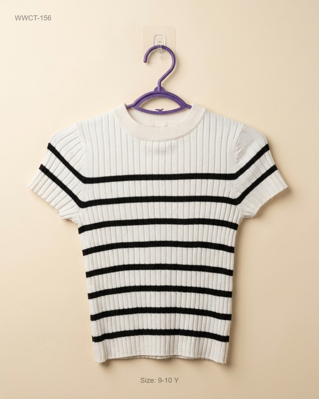 Women Winter Crop Tops | Primark | Preloved Branded | Black & White Polyester | Premium | OTS Thrift Store Islamabad Pakistan