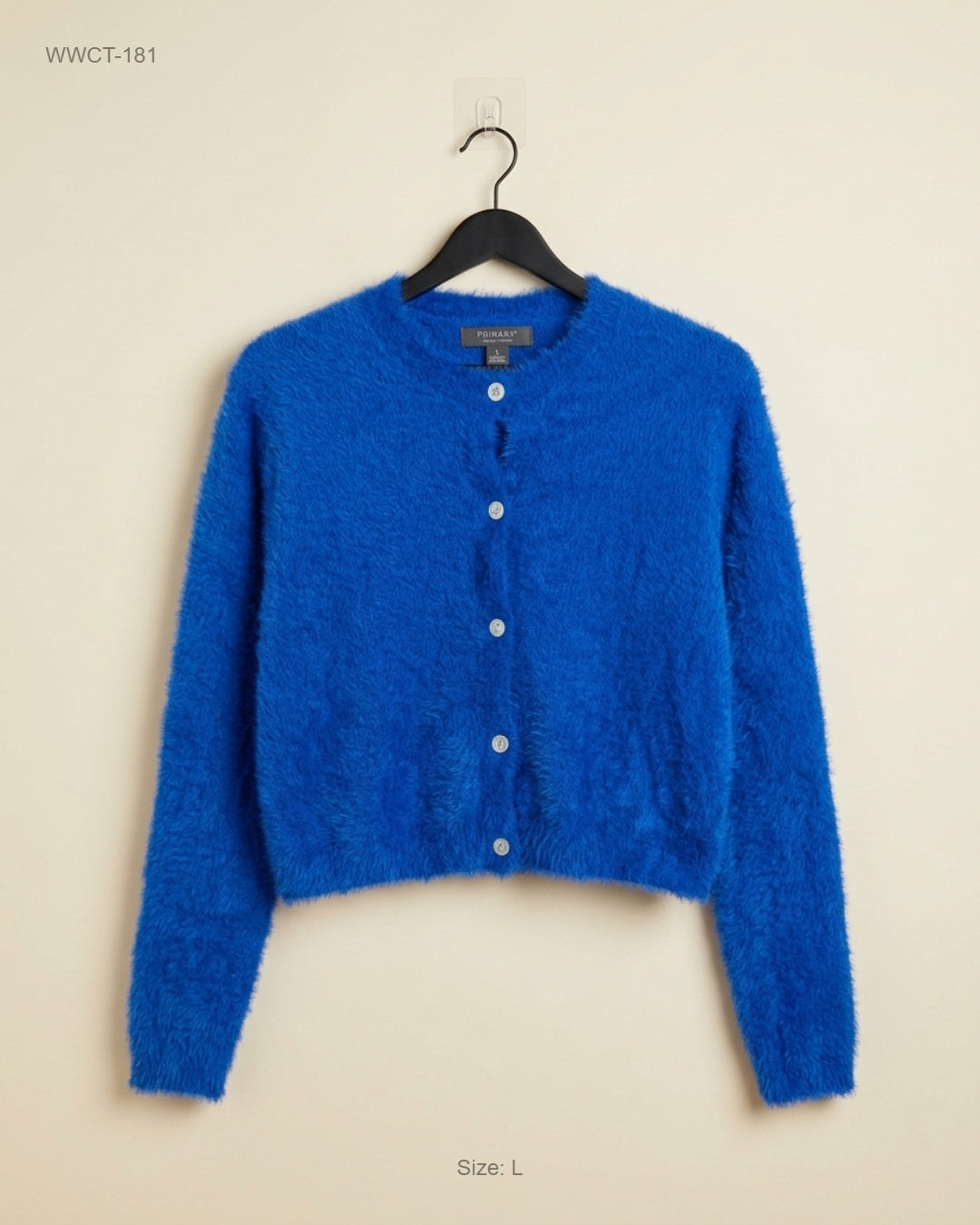 Women Winter Crop Tops | Primark | Preloved Branded | RoyalBlue Wool | Premium | OTS Thrift Store Islamabad Pakistan