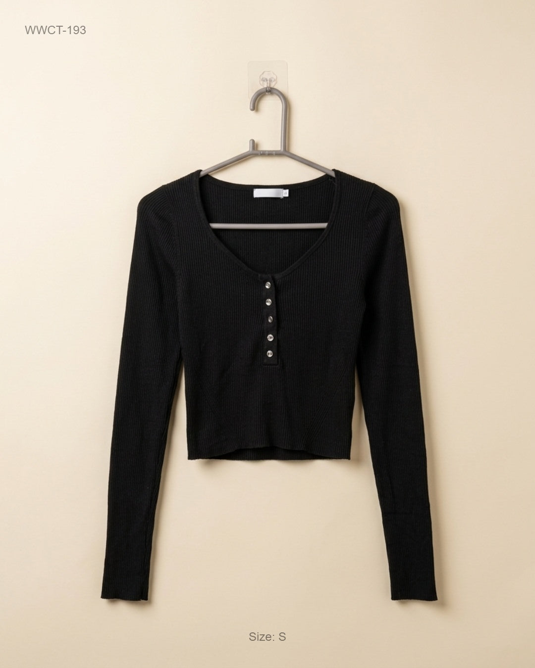 Premium Condition Women Winter Crop Tops | Preloved Stradivarius | Black Polyester | Thrift Shop for Women Peshawar Pakistan | OTS