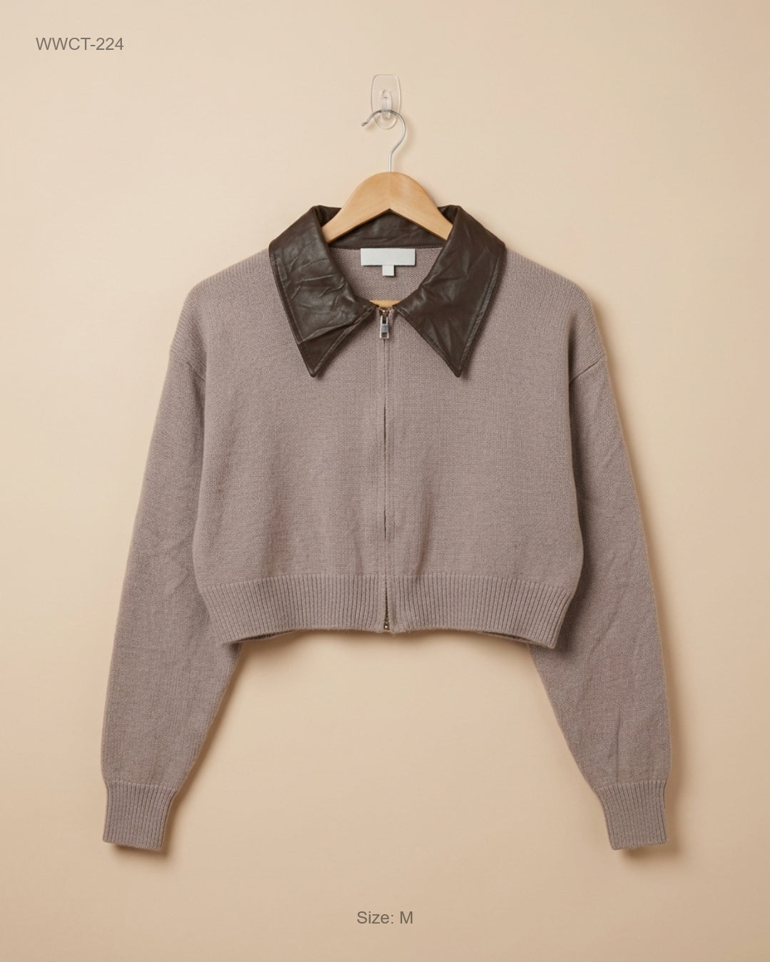 Secondhand Branded Women Winter Crop Tops by SHEIN, Mute Pink Polyester fabric, Premium condition, for Women - Online Thrift Shop Islamabad Pakistan